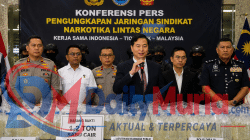 1,2 Ton Sabu Cair Disita, BNN Bongkar Jaringan Narkoba Internasional Segitiga Emas