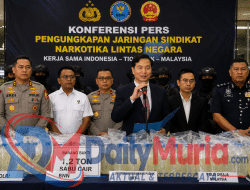 1,2 Ton Sabu Cair Disita, BNN Bongkar Jaringan Narkoba Internasional Segitiga Emas