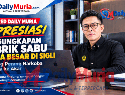 Pemred Daily Muria Apresiasi Keberhasilan Polri‑BNN Bongkar Pabrik Sabu di Sigli