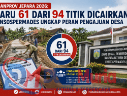 Banprov Jepara 2026: Baru 61 dari 94 Titik Dicairkan, Dinsospermades Ungkap Peran Pengajuan Desa