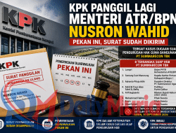 Menteri ATR/BPN Nusron Wahid Kembali Dipanggil KPK, Dijadwalkan Pekan Ini
