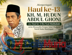Haul ke-13 KH. M. Hudun Abdul Ghoni di Jepara, Kenang Perjuangan Sang Pengembara Ilmu
