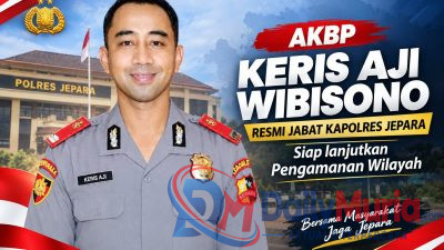 AKBP Keris Aji Wibisono Resmi Jabat Kapolres Jepara, Siap Lanjutkan Pengamanan Wilayah
